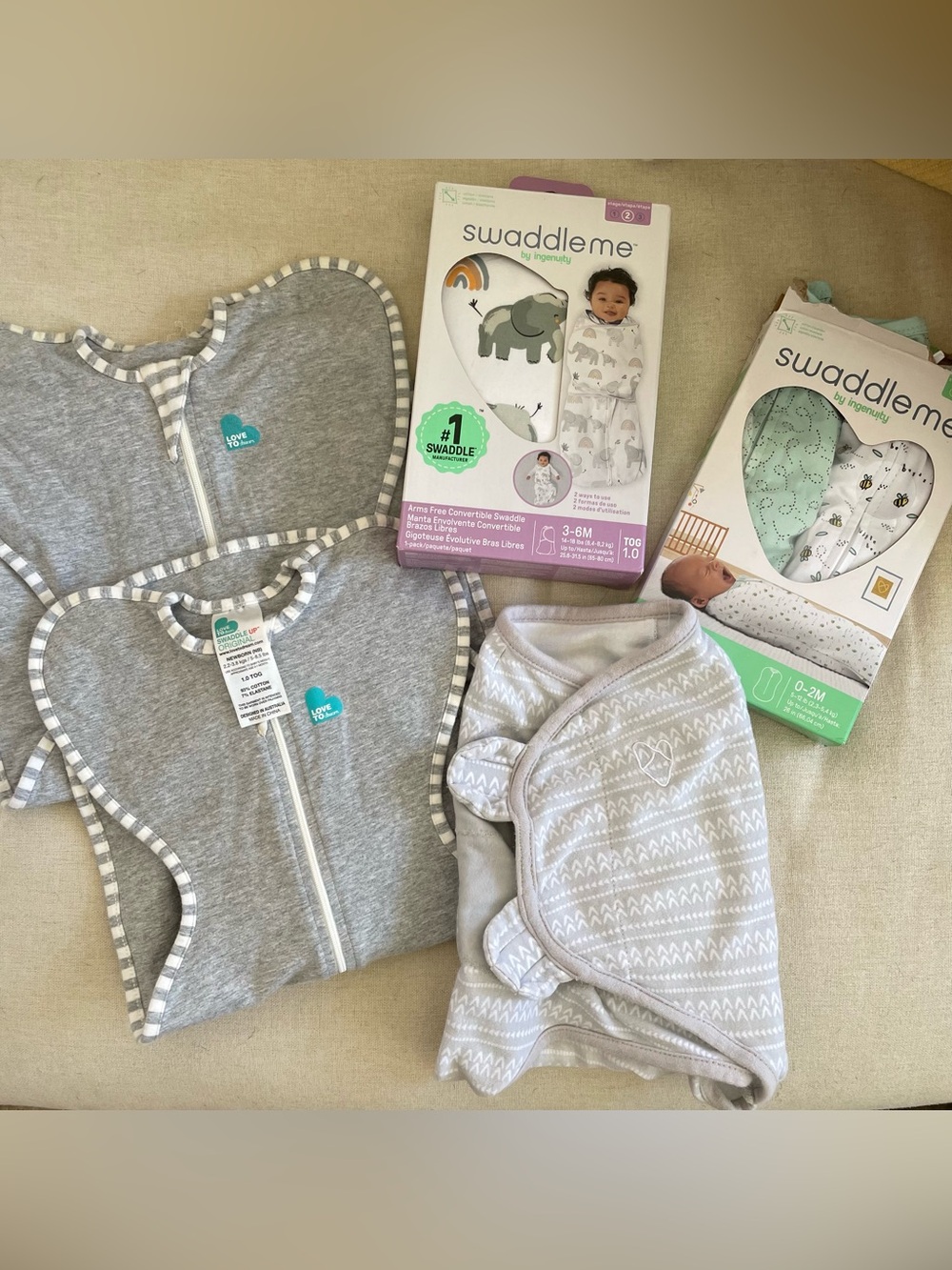 Swaddle Bundle for Newborn-6months
